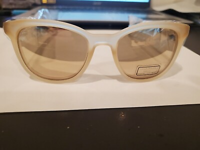 #ad NEW Cole Haan SUNGLASSES CH7029 264 MATTE CRYSTAL BEIGE 53 19 135MM 100%UV $30.40