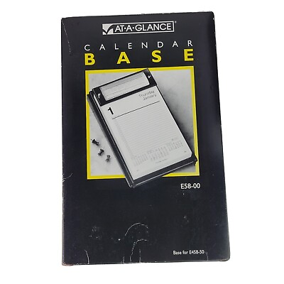 #ad AT A GLANCE E5800 5 in. x 8 in. Pad Style Base Black $21.02