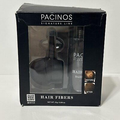 #ad Pacinos Signature Line Dark Brown Hair Fibers 0.88 oz