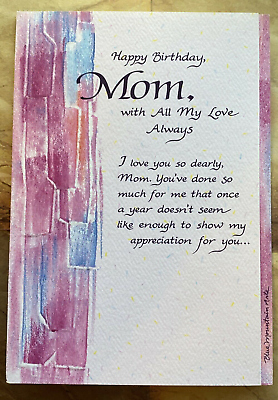 #ad Blue Mountain Arts MOM happy birthday once a year doesn#x27;t seem like enough to..
