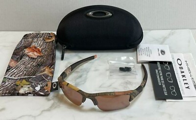 #ad OAKLEY KING#x27;S FLAKJACKET Woodland CAMO COLLECTION sunglasses