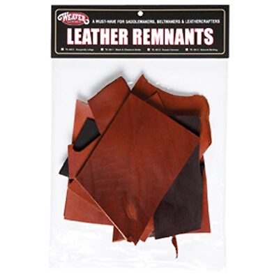 #ad 22WL Black Chestnut Remnant Bag Bridle Leather By Weaver Saddle Horse