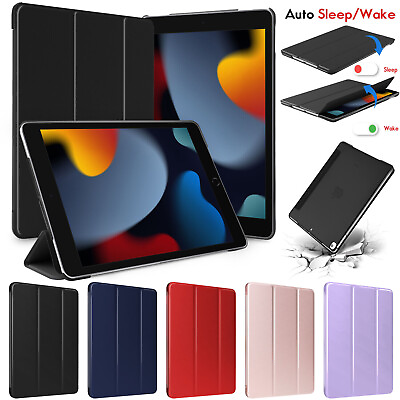 #ad For iPad 10 9 8 7 th 10.9#x27;#x27; 10.2#x27;#x27; Air 5 4th Smart Flip Leather Stand Case Cover