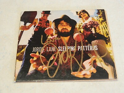 #ad Jordie Lane Sleeping Patterns CD Autographed copy