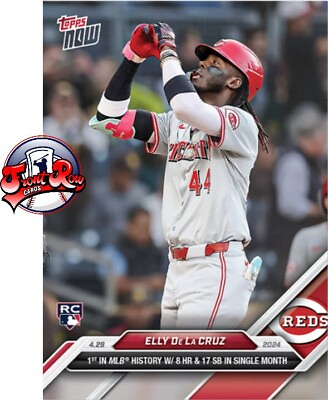#ad Elly De La Cruz 2024 MLB TOPPS NOW 135 Presale