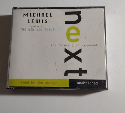 #ad Next : The Future Just Happened by Michael Lewis 2001 Compact Disc Unabridged