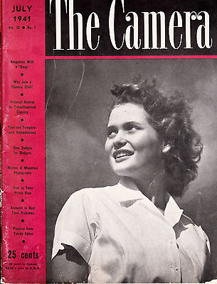 #ad The Camera Magazine Second Toledo Ohio International Photos July 1941