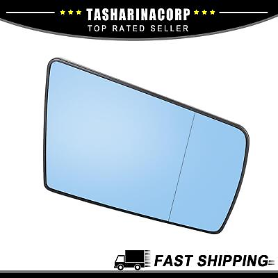#ad Piece of 1 Mirror Glass Heated Passenger Side RH fit for Mercedes Benz E320