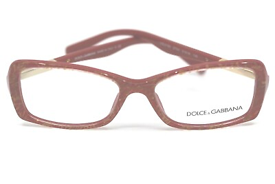 #ad Dolce amp; Gabbana DG3156 2703 RED MARBLE Eyeglasses New Authentic 51