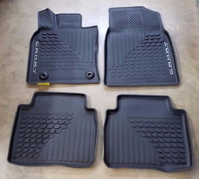 #ad Toyota Camry 2018 2020 All Weather Rubber Floor Liner Mat Set OEM NEW