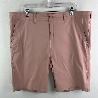 #ad Levi#x27;s Mens Shorts 40 Pink Standard Taper XX Chino 9” Inseam Flat Front New NWT