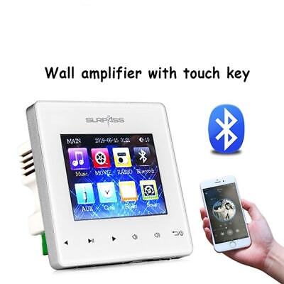 #ad Wall Amplifier Indoor Background Music System Bluetooth Connection Touch Key