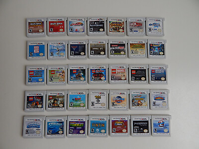 #ad Nintendo 3DS Games You Choose from Huge List $4.95 Each Buy 3 Get 4th 50% Off
