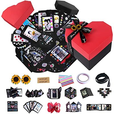 #ad Explosion Box Surprise Box Creative Love Memory Photo Gift Box DIY Christmas ...