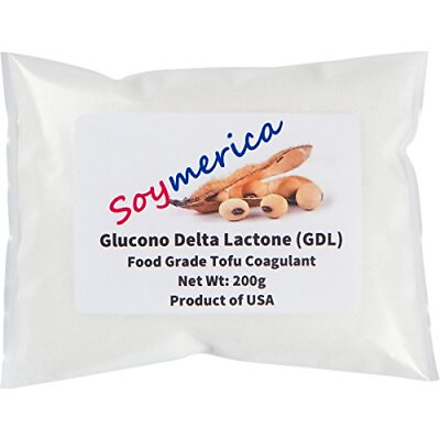 #ad Soymerica Tofu Coagulant 200g Premium Glucono Delta Lactone GDL . Food Gra...