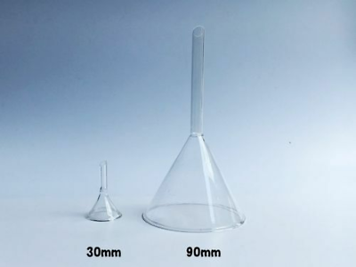 #ad Funnel short rod borosilicate glass equipment 30 40 50 60 75 90 100 120mm C $6.02