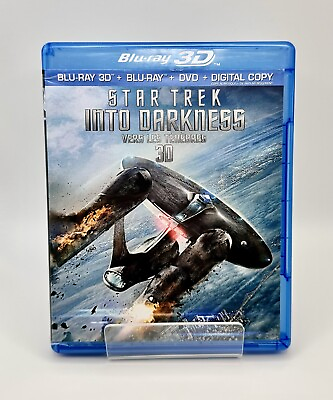 #ad Star Trek Into Darkness 2013 3D Blu ray DVD Digital copy