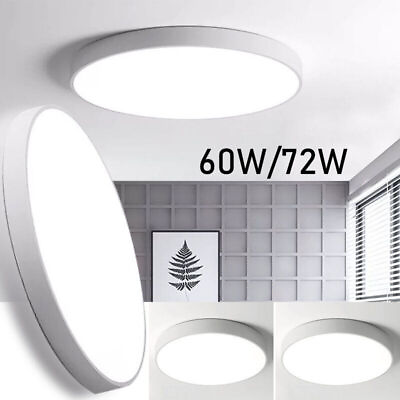 #ad 60 72W LED Ceiling Light Bedroom Kitchen Dinning Living Room Light Home Lighting
