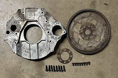 #ad Engine to Transmission Adapter Plate 94 02 12 24 Valve Dodge Ram Cummins Diesel