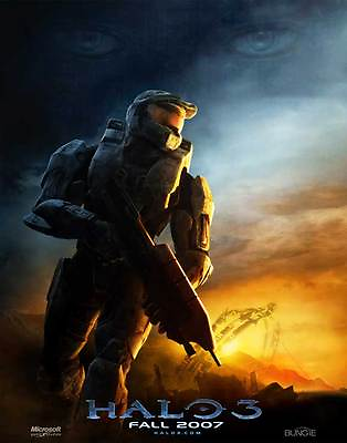 #ad HALO 3 Poster Licensed NEW USA 27x40quot; Theater Size BUNGIE Master Cheif