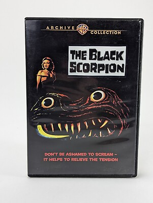 #ad The Black Scorpion DVD 1957 Rare Cult Horror Creature Feature Warner Archive