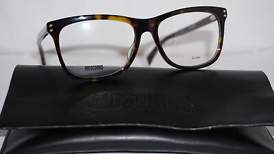#ad MOSCHINO Eyeglasses New Authentic Havana MOS501 086 54 16 145