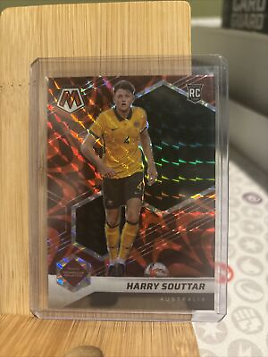 #ad 2021 22 MOSAIC FIFA ROAD TO WORLD CUP HARRY SOUTTAR RC RED REACTIVE #145