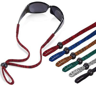 #ad Sports Glasses Strap Adjustable Sunglasses Cord Retainer Safety Eyeglass Lany...