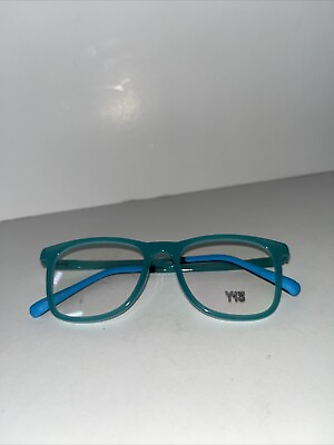 #ad Y13 Kids Girls Boys Eyeglasses 47 17 135 37mm Teal To Grey New