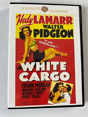 #ad White Cargo DVD 1942 Hedy Lamarr Walter Pidgeon