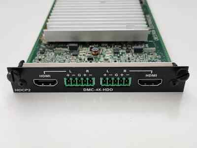 #ad Crestron DMC 4K HDO HDCP2 2Channel 4K Scaling HDMI® Output Card for DM Switchers