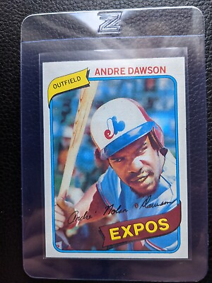 #ad 1980 TOPPS #235 ANDRE DAWSON MONTREAL EXPOS HOF $29.99