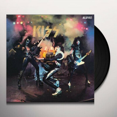 #ad Kiss Alive New Vinyl LP $38.98