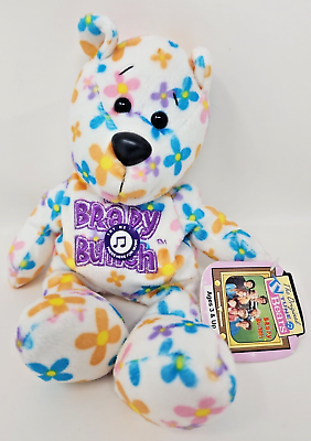 #ad Tv Tunes 1999 Music Bear 7quot; Plush Bear New Vintage Brady Bunch U172