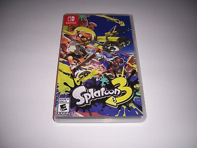 #ad Authentic Replacement Case ONLY Splatoon 3 Three Nintendo Switch Box