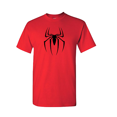 #ad Spiderman Spider Logo Comic Super Hero T Shirts