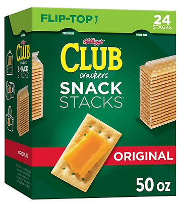 #ad Kellogg#x27;s Club Crackers Snack Stacks 2.08 oz. 24 pk.