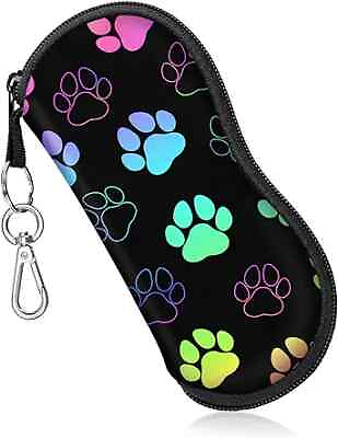 #ad Sunglass Glasses Eyeglass Case Bag Soft Reading Glass Pouch for Kids 1 paw