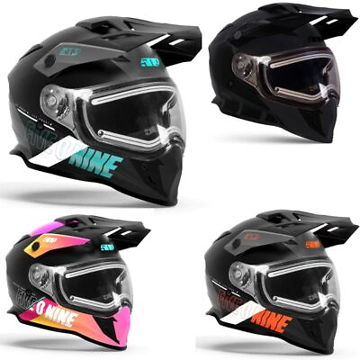 #ad 509 Snowmobile Mens Delta R3 Ignite Full Face Lightweight Protective Helmets