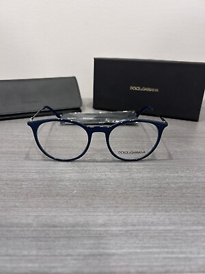 #ad Dolce amp; Gabbana DG5031 Round Eyeglasses Blue Optical Frame $99.99
