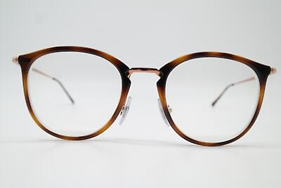 #ad Glasses Ray Ban RB 7140 Braun Rose Oval Frames Eyeglasses