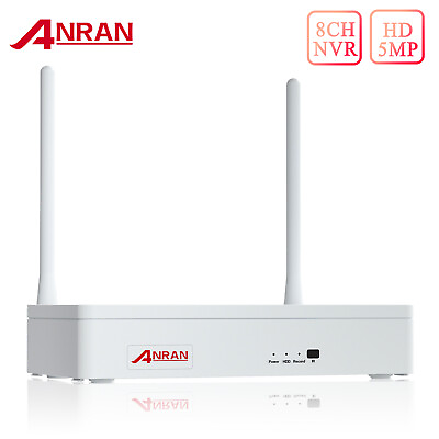 #ad ANRAN 8CH 3MP Wireless WIFI NVR Video Recorder for WIFI CCTV IP Security Camera