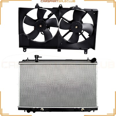 #ad Cooling Fan amp; Radiator Kit Fit For 2003 06 Nissan 350Z 2 Door 3.5L V6 GAS DOHC
