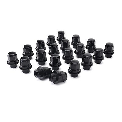 #ad 20x Black Nissan Infiniti 12x1.25 OEM Factory Style Mag Type Replacement Lug Nut