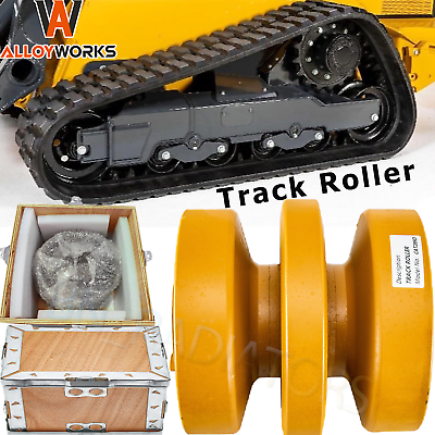 #ad YELLOW Track Bottom Roller For CATERPILLAR CAT 289D Undercarriage Heavy Duty
