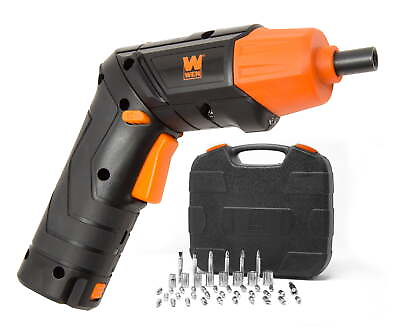 #ad 4V Max Lithium Ion Rechargeable Cordless Electric Screwdriver40 Accessories