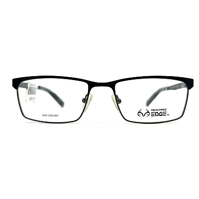 #ad Realtree Eyeglasses Frames R701 BLK Black Square Full Rim 54 18 140