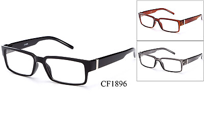 #ad Clear Lens Glasses Eyewear Unisex Classic Simple Office Fake Smart UV 100%