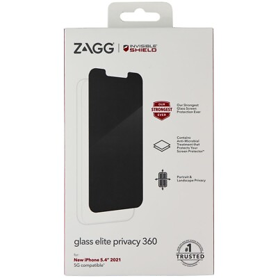 #ad ZAGG Glass Elite Privacy 360 Protector for Apple iPhone 13 mini Privacy