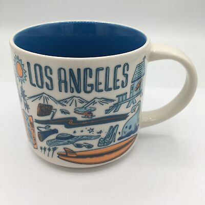 #ad Starbucks Los Angeles Been There Coffee Mug Cup 14 oz NIB